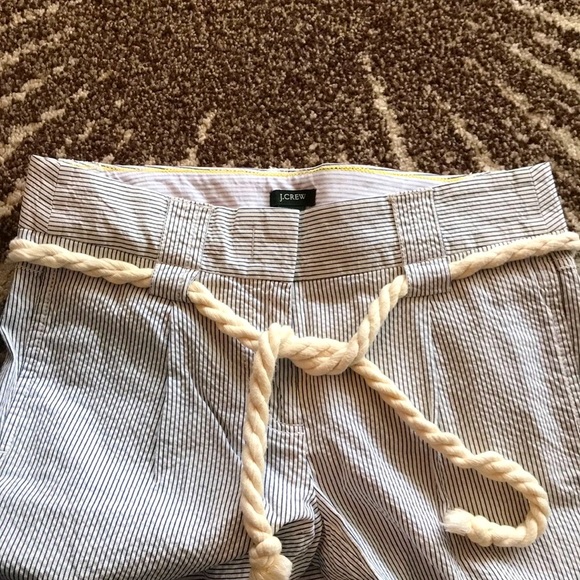 J. Crew Pants - NWOT J. Crew city fit striped nautical pants, sz0